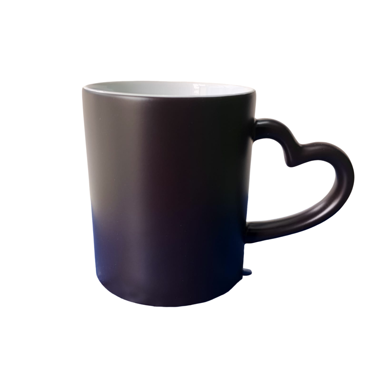Customize magic mug heart handle