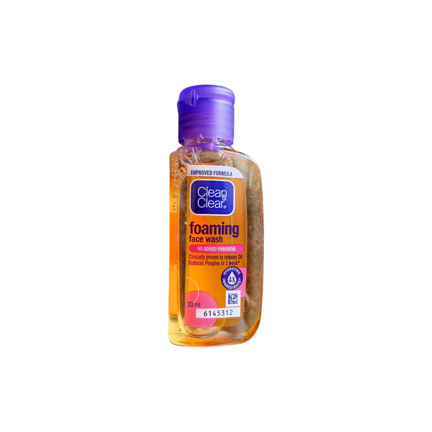 Clean &clear foaming facewash |20ml 