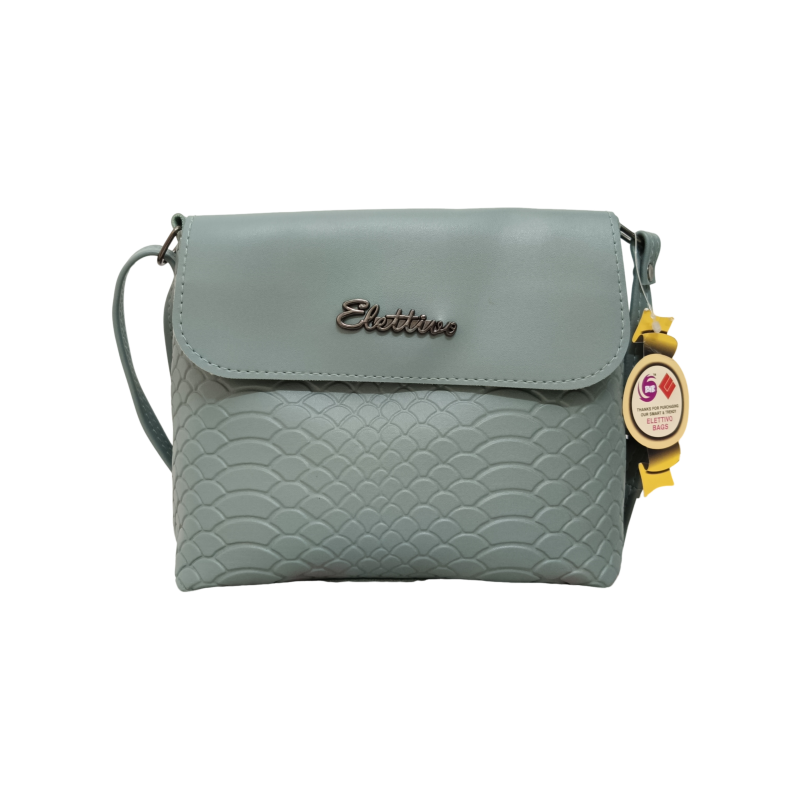 Elegant Beige Croc-Embossed Handbag - Stylish Women&#039;s Shoulder Bag