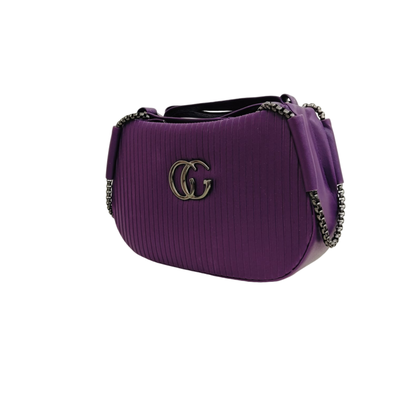 Elegant Chain Shoulder Bag with CC Logo – Women's Fashion Handbag