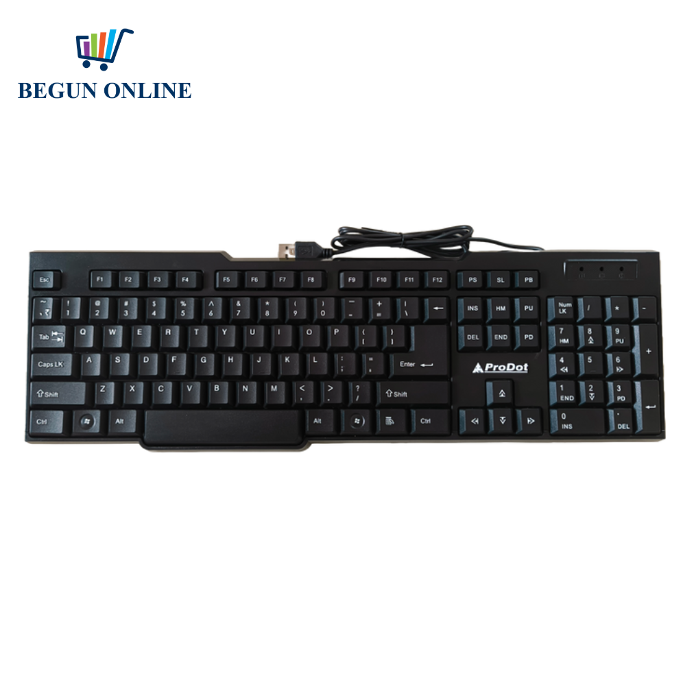 Prodot Standard Wired Keybboard