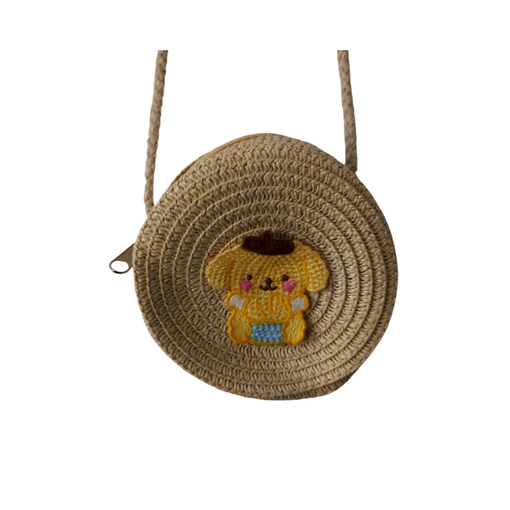 cute kids round sling bag