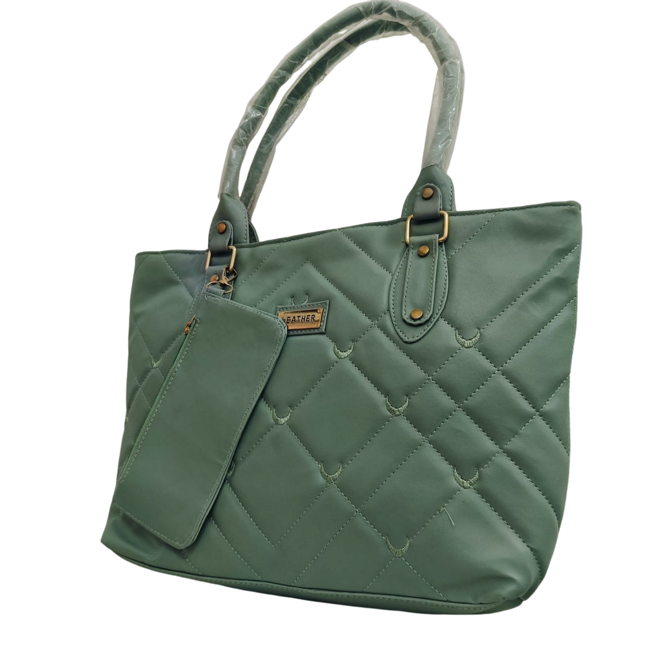 Large size  Women's Bag,  Pack of 1, Green