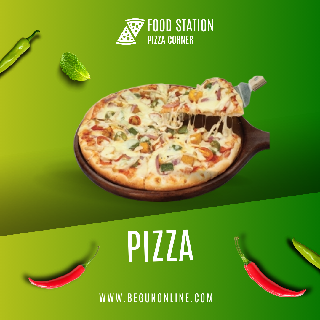 VEG DOUBLE CHEESE PIZZA