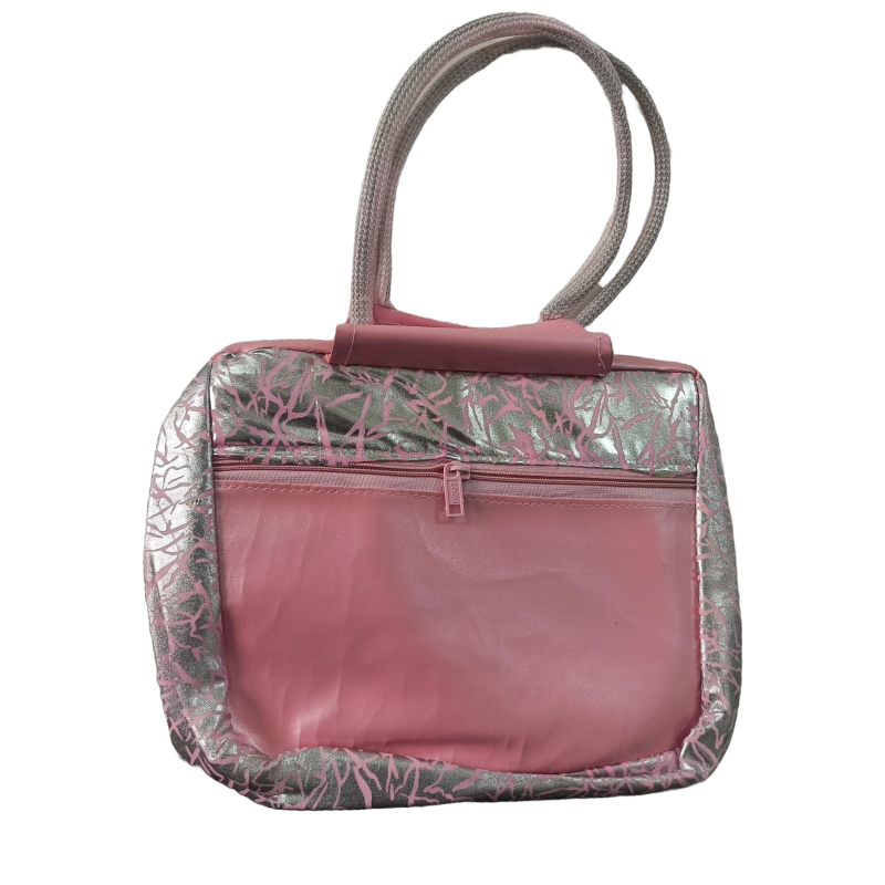 Elegant Beige Croc-Embossed Handbag with Gold Accent - Stylish Women's Shoulder Bag