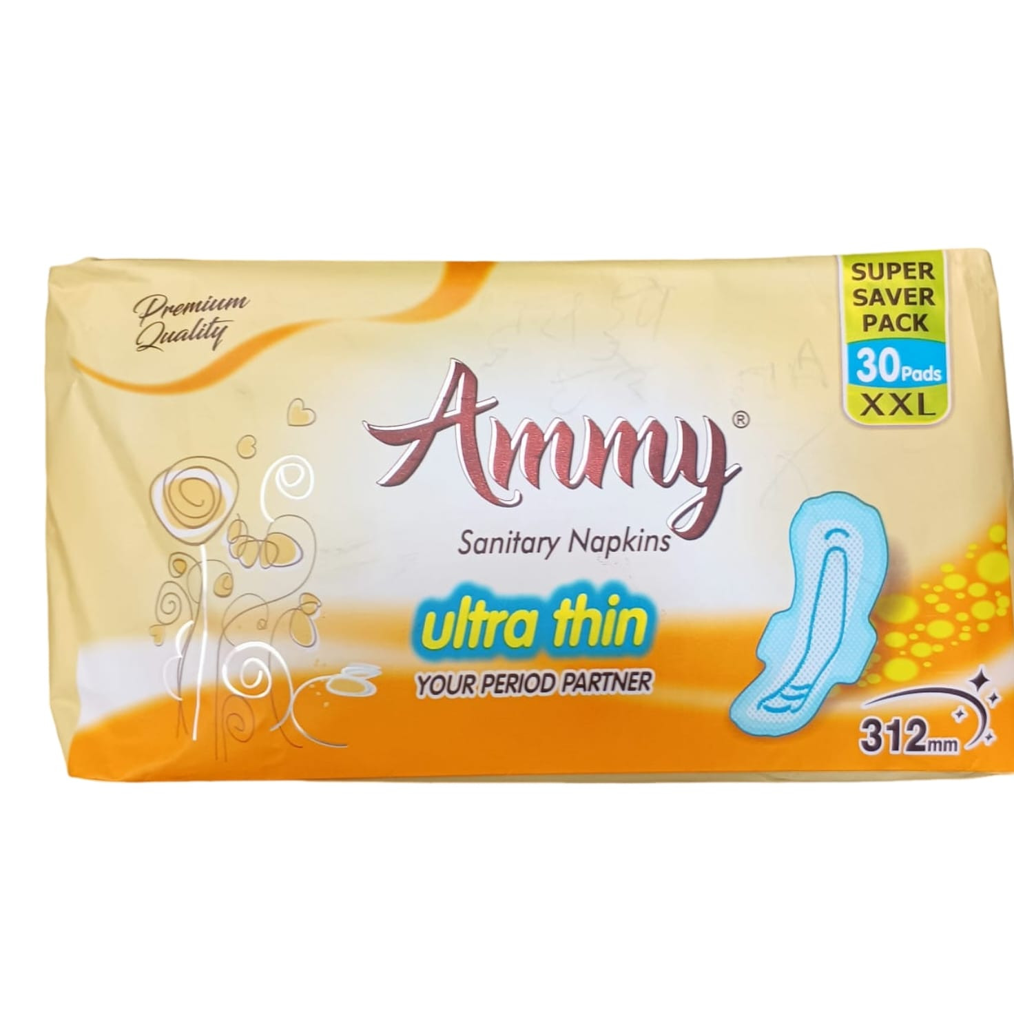AMMY SANITARY NAPKINS ULTRA THIN | XXL SIZE