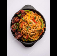 Schezwan Manchurian Noodles