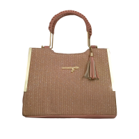 Elegant Women's Handbag with Tassel Design
