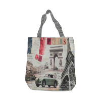 Stylish White Shoulder Tote Bag