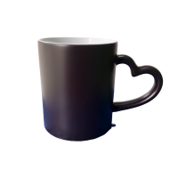 Customize magic mug heart handle