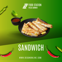 CHEESE CORN SANDWICH