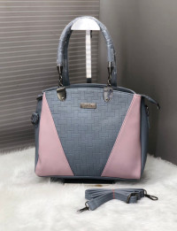 LUXURIES Leather handbags with detachable straps