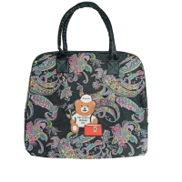 Large Floral Printed Lightweight and Durable Shoulder Bag