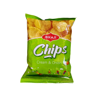 Bikaji chips cream & onion