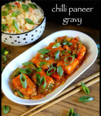 Paneer Chili Gravy