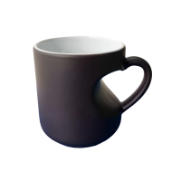 Customize magic heart cut mug