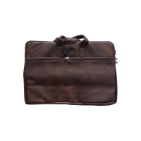 Leather laptop bag