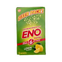 Eno fruit salt lemon flavour 6 pack 