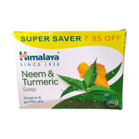HIMALAYA NEEM & TURMERIC SOAP 